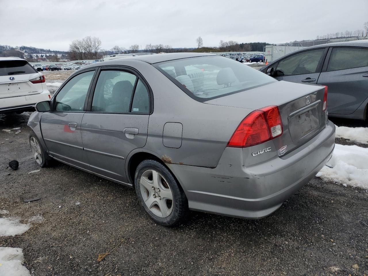 2005 Honda Civic Ex VIN: 1HGES26725L011721 Lot: 40383234