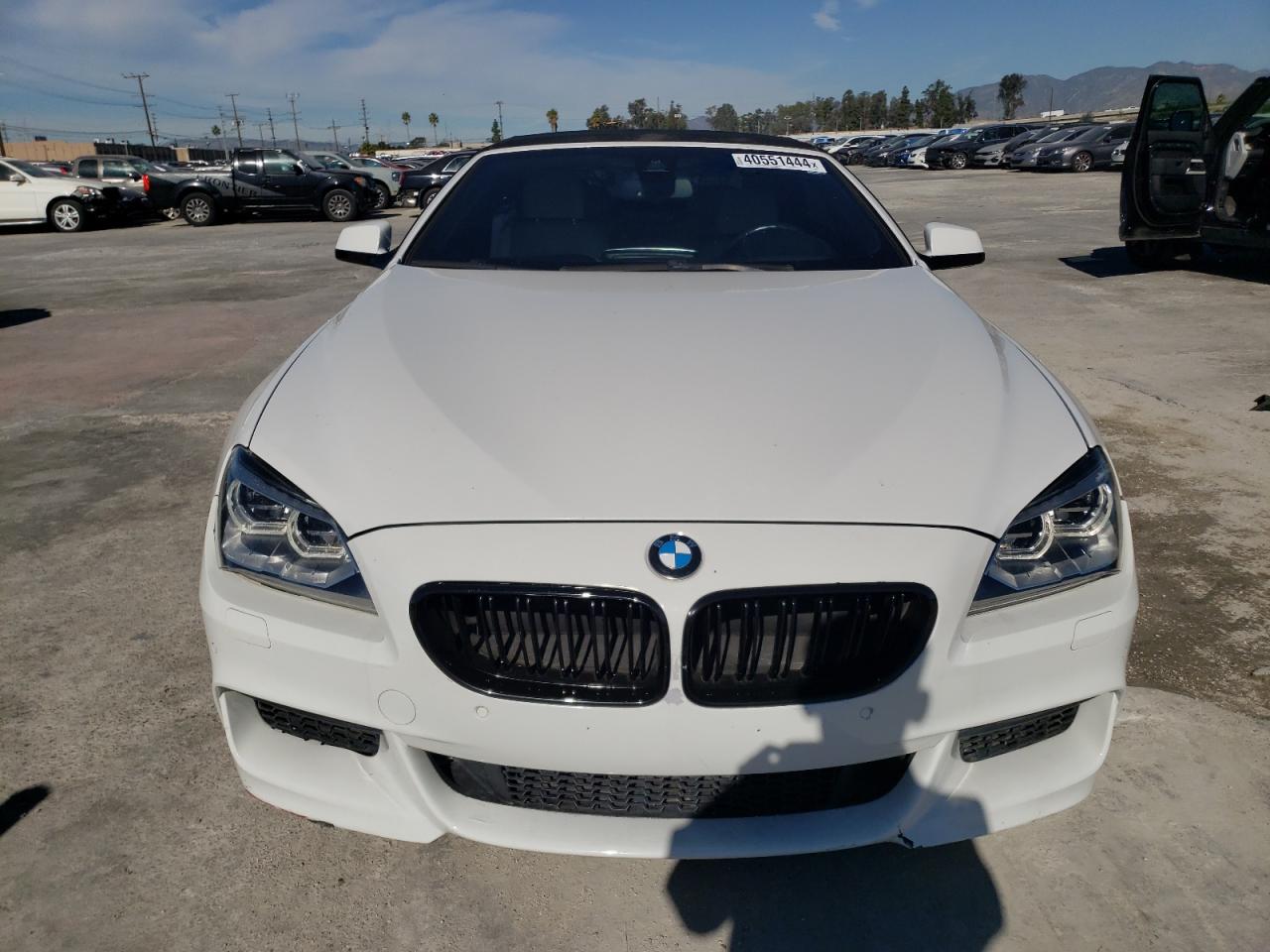 2015 BMW 640 I VIN: WBALW7C54FD596000 Lot: 40551444