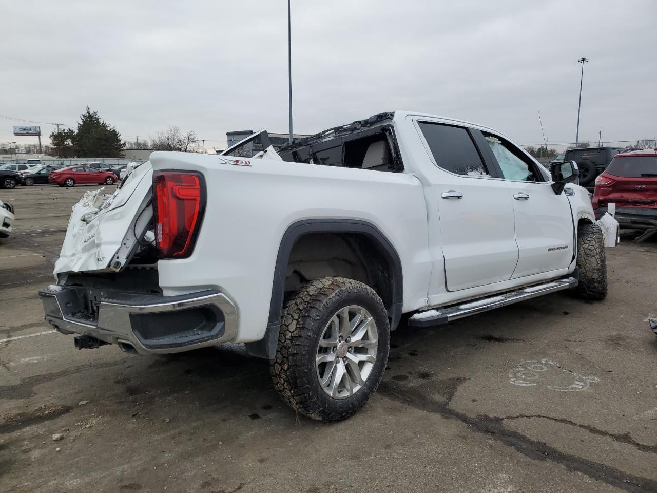 2021 GMC Sierra K1500 Slt VIN: 3GTU9DED1MG481002 Lot: 80769353