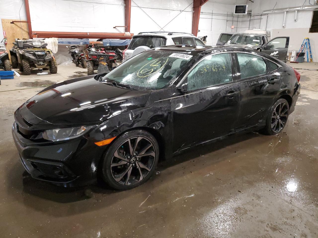 2020 Honda Civic Sport VIN: 2HGFC2F81LH569502 Lot: 38918624