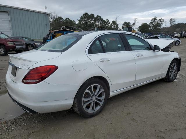  MERCEDES-BENZ C-CLASS 2015 Белый