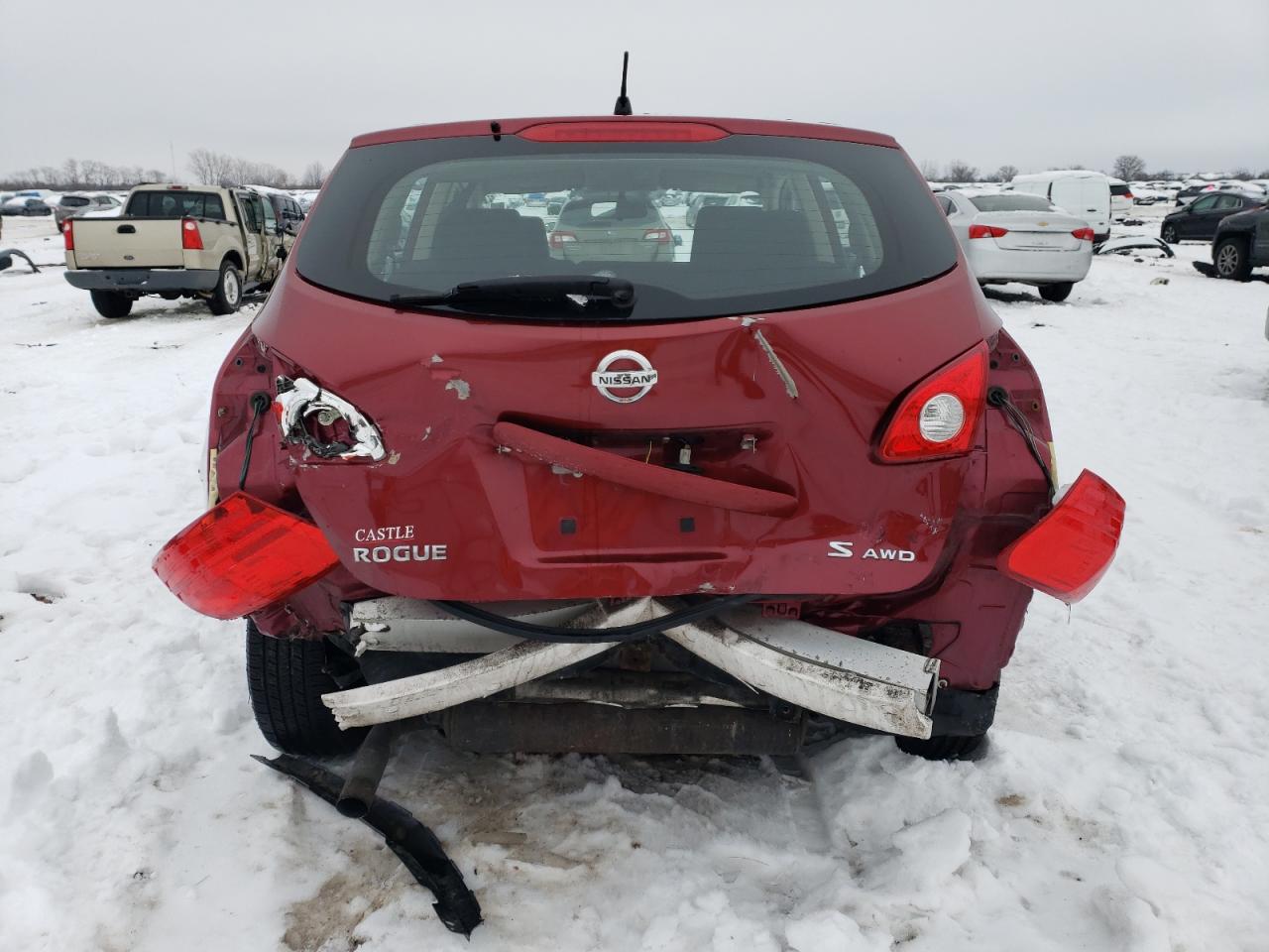 2009 Nissan Rogue S VIN: JN8AS58V19W176498 Lot: 38535434