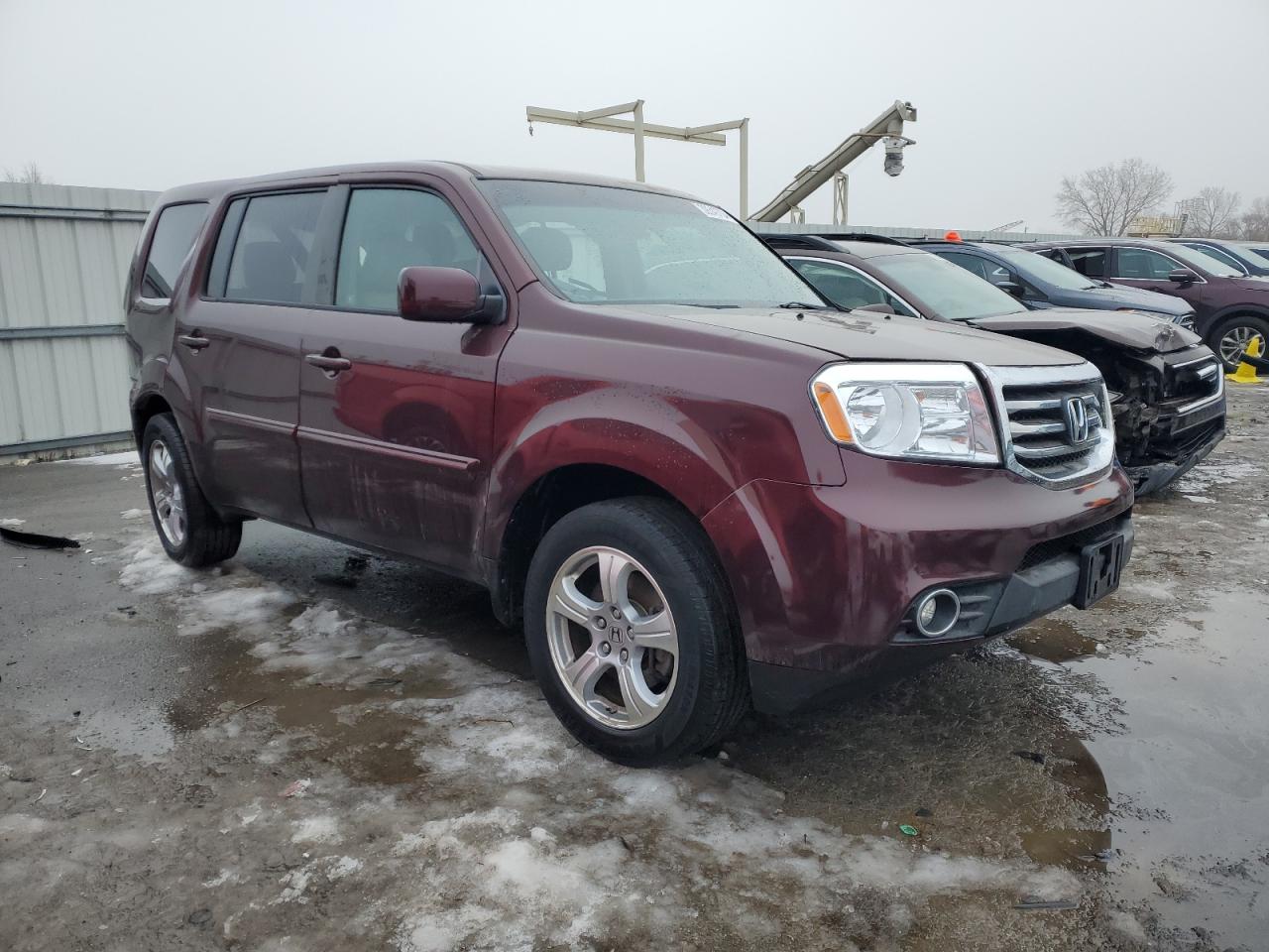 2012 Honda Pilot Exl VIN: 5FNYF4H52CB076995 Lot: 39349704