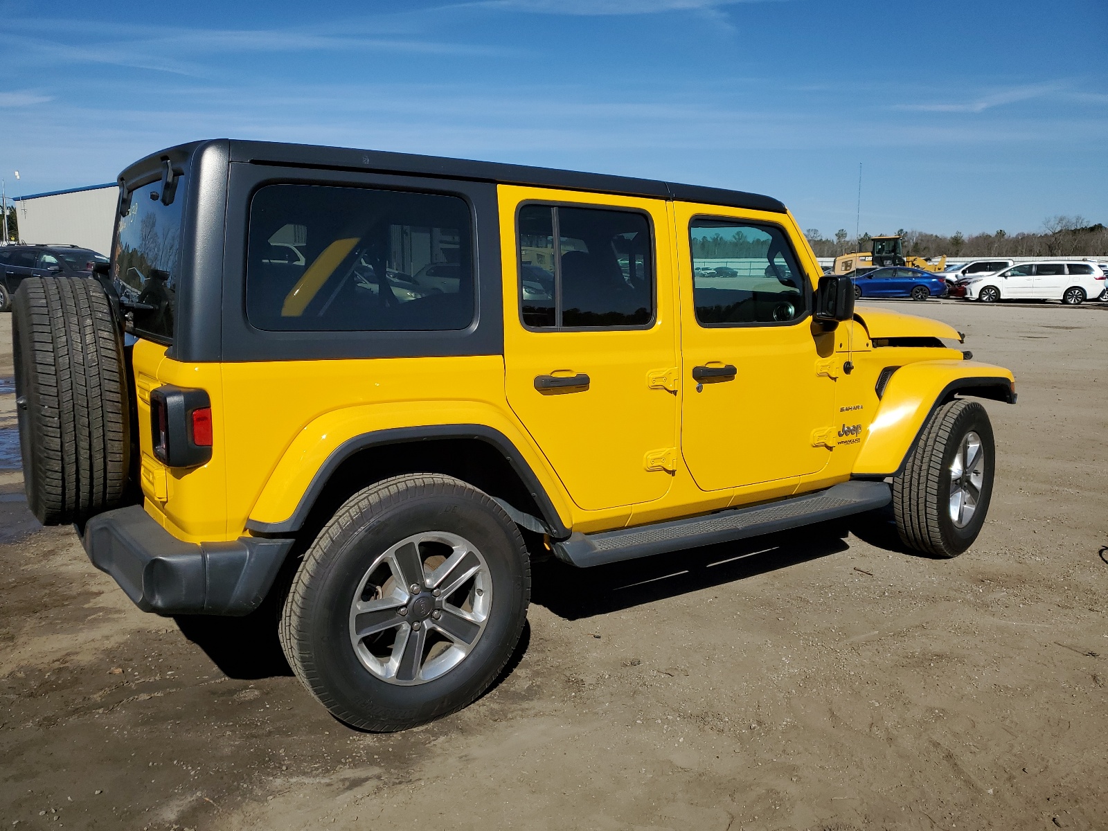 2019 Jeep Wrangler Unlimited Sahara vin: 1C4HJXEN6KW593005