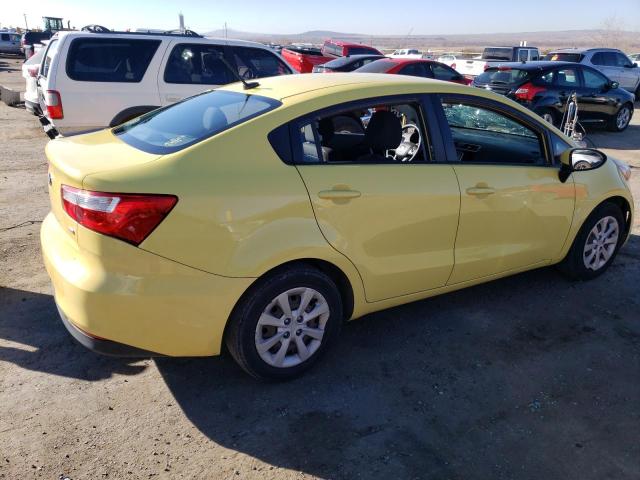  KIA RIO 2016 Yellow