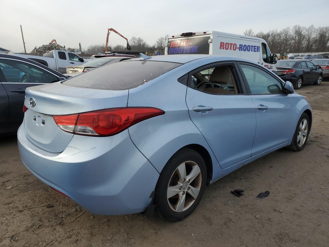 2013 Hyundai Elantra Gls VIN: KMHDH4AE4DU531854 Lot: 37823634