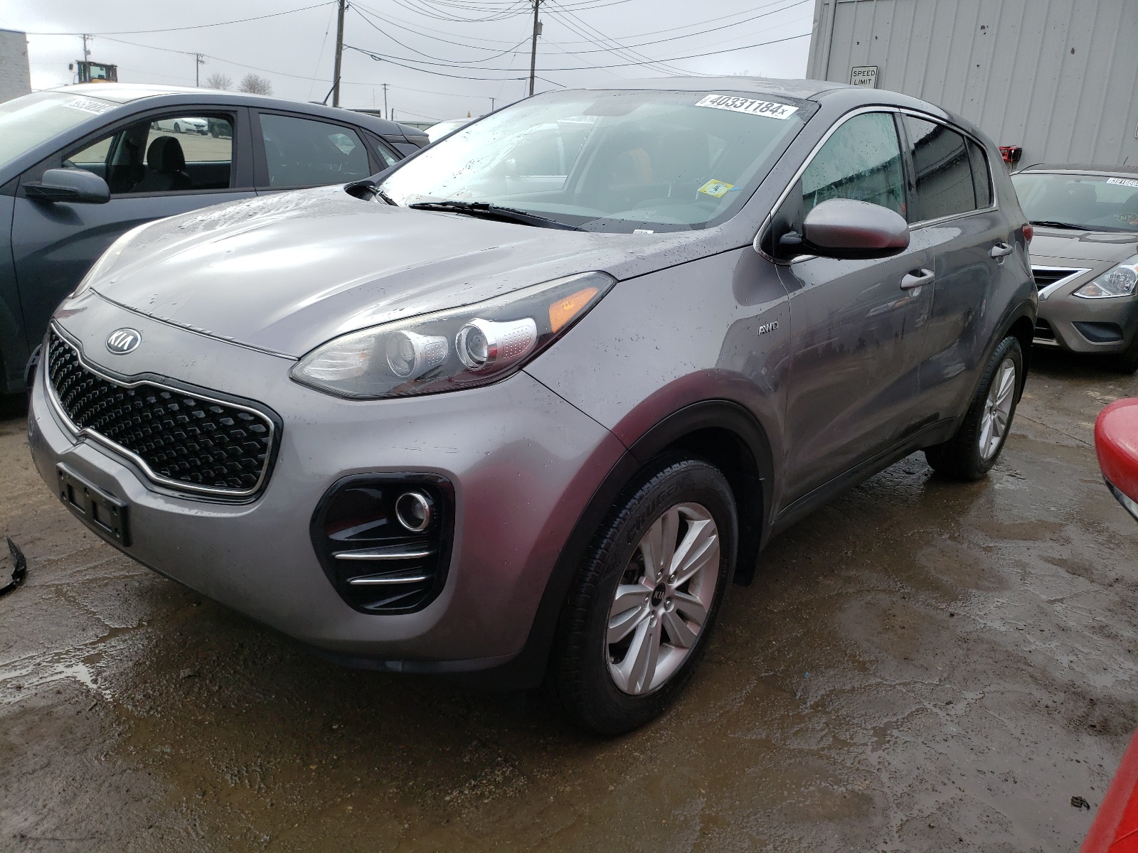 2017 Kia Sportage Lx vin: KNDPMCAC1H7289552