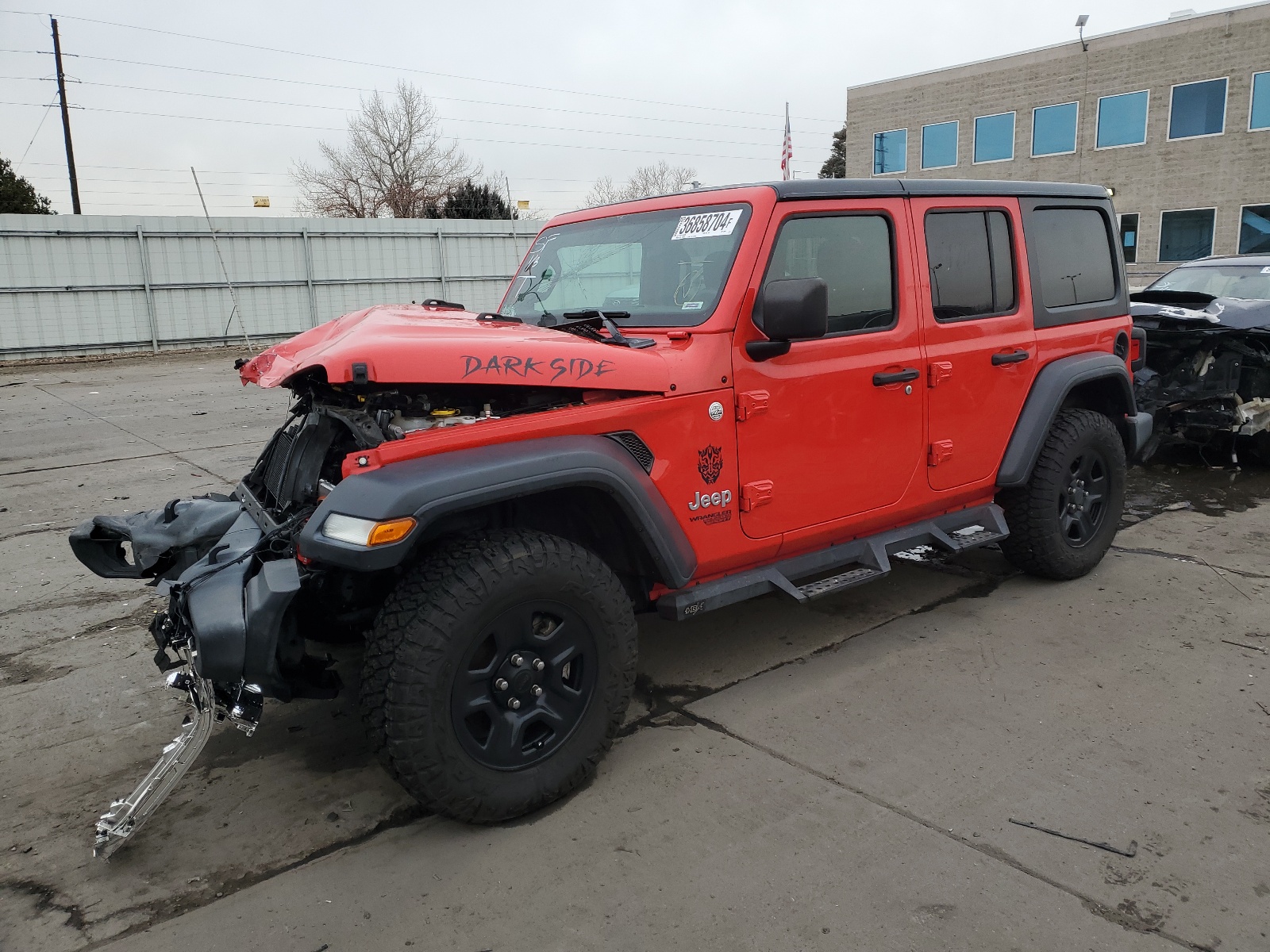 2018 Jeep Wrangler Unlimited Sport vin: 1C4HJXDN2JW240843