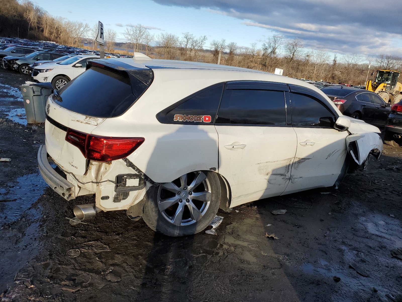 5FRYD4H81EB001982 2014 Acura Mdx Advance