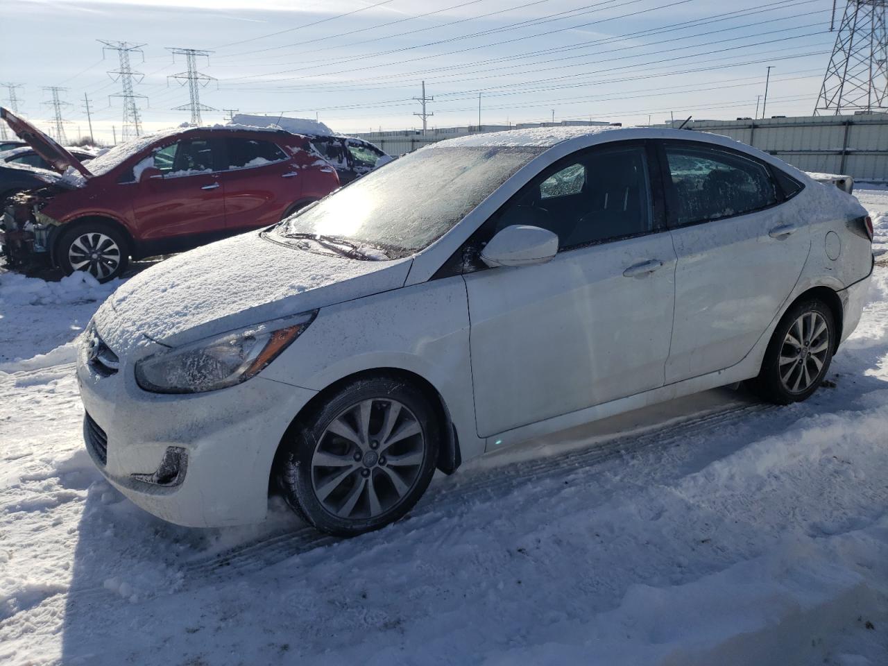 2017 Hyundai Accent Se VIN: KMHCT4AE9HU345811 Lot: 37438064