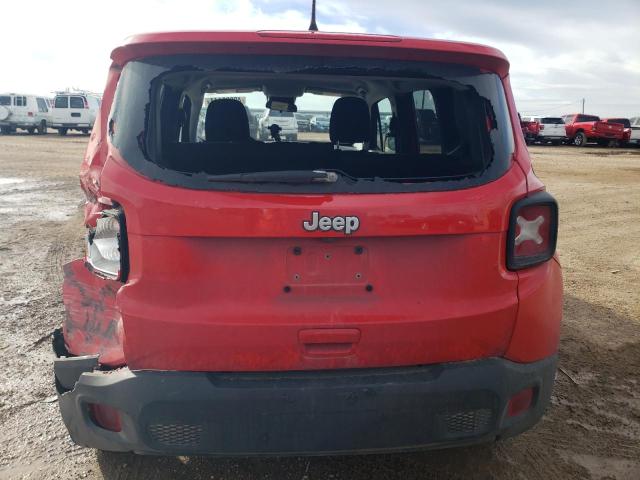  JEEP RENEGADE 2020 Червоний