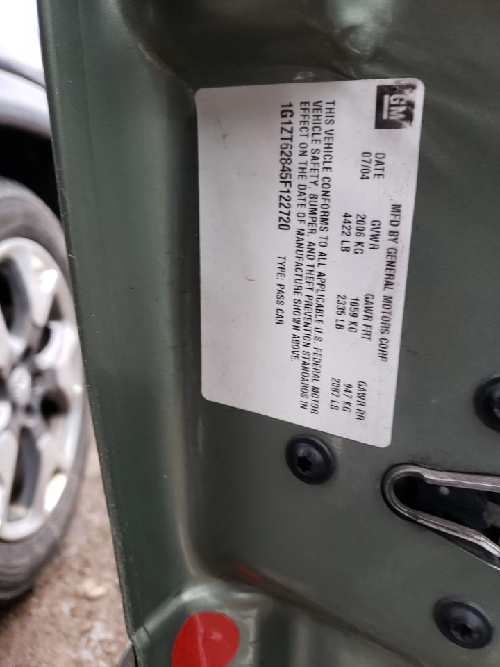 2005 Chevrolet Malibu Maxx Ls VIN: 1G1ZT62845F122720 Lot: 65323024