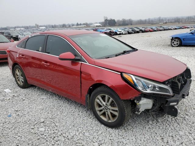  HYUNDAI SONATA 2017 Красный