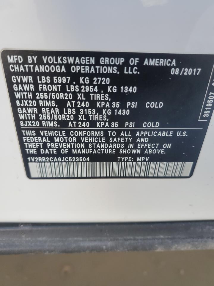 2018 Volkswagen Atlas - Image 13