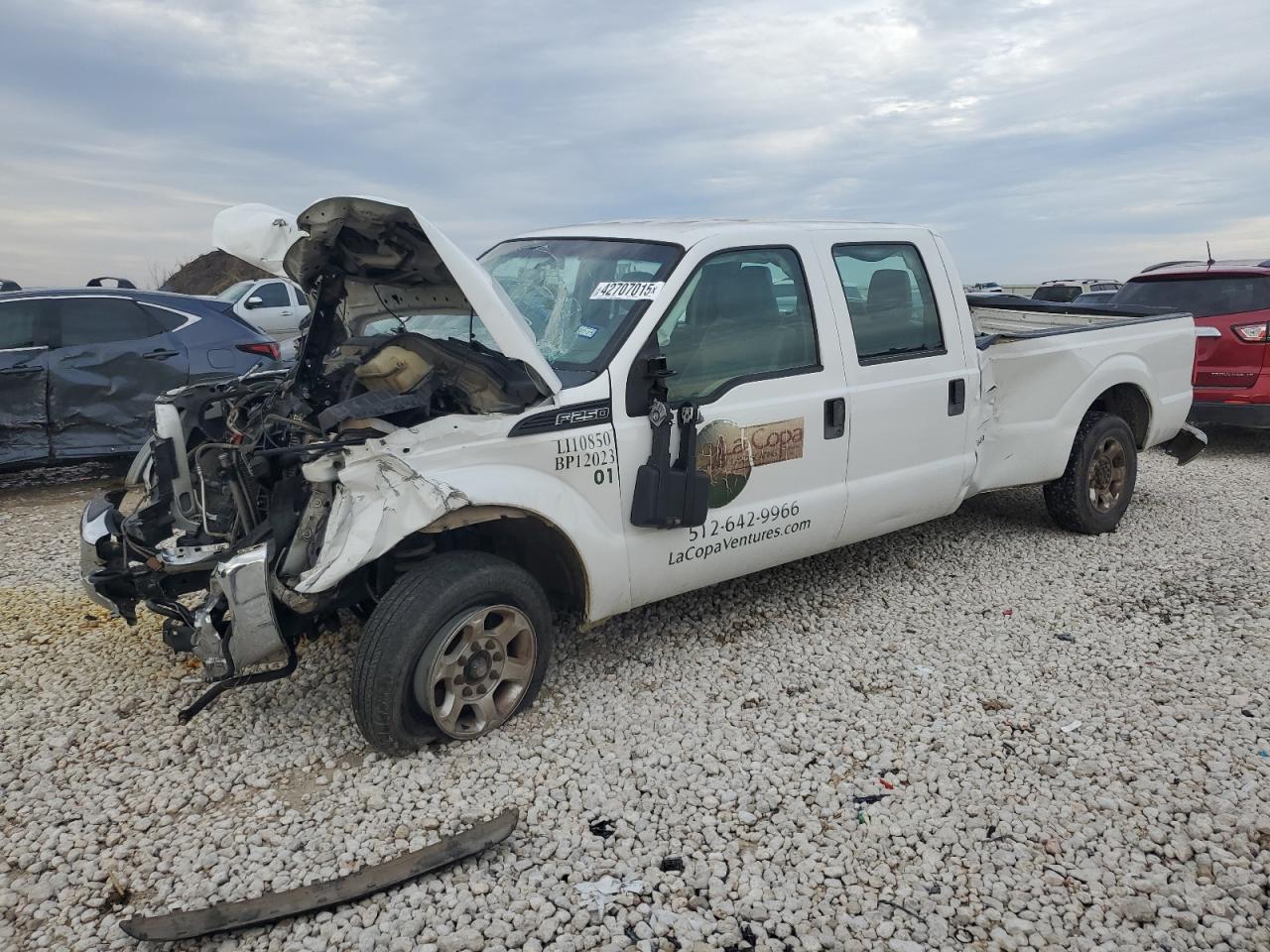 1FT7W2A63GED38789 FORD F250 2016
