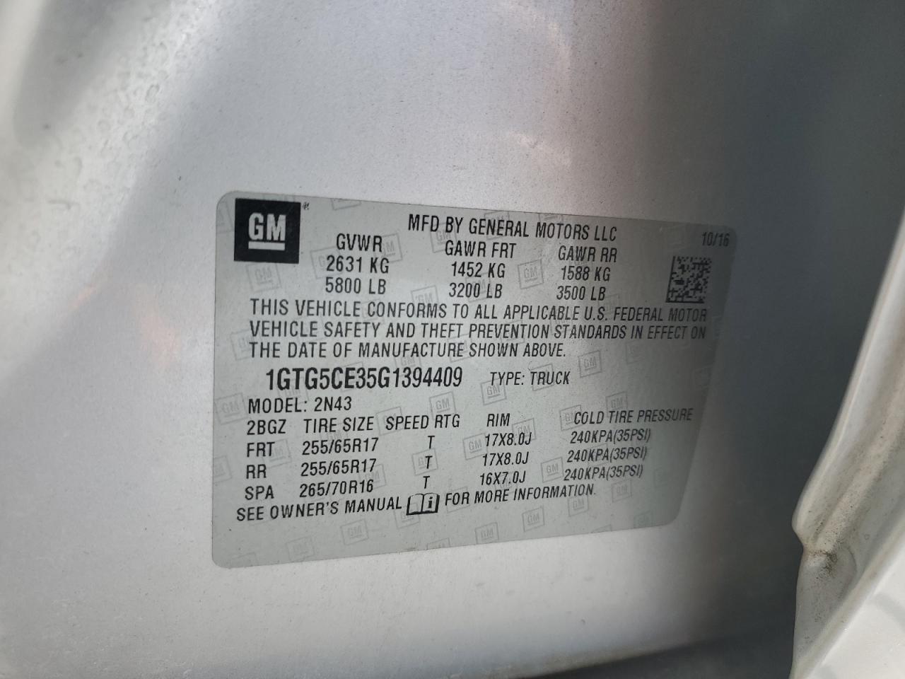 2016 GMC Canyon - Image 12