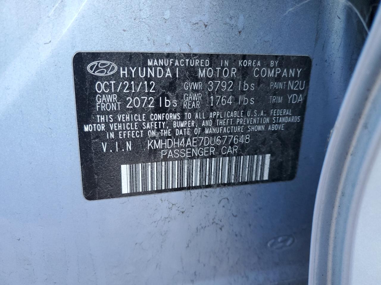 2013 Hyundai Elantra - Image 12