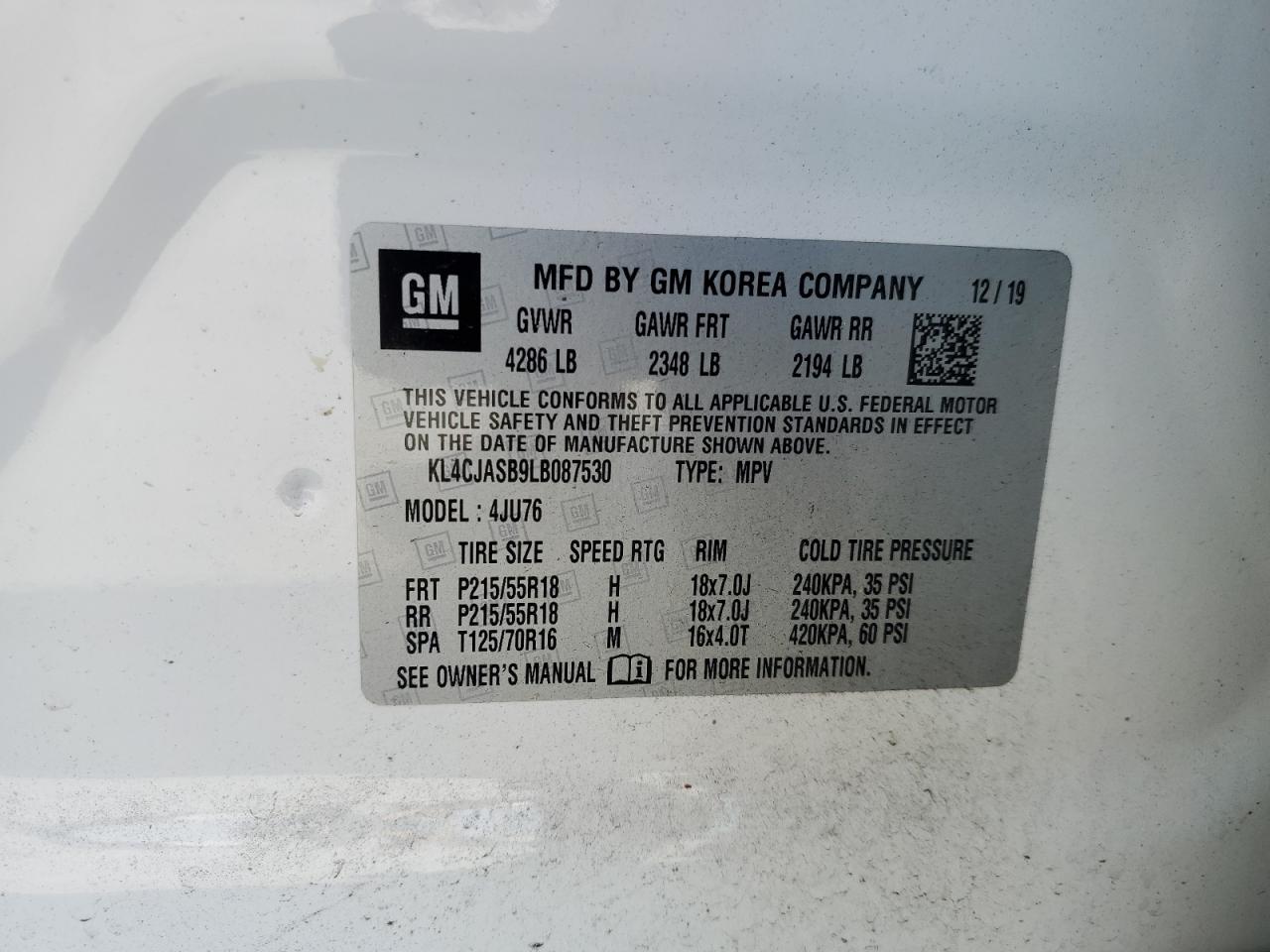 2020 Buick Encore - Image 14