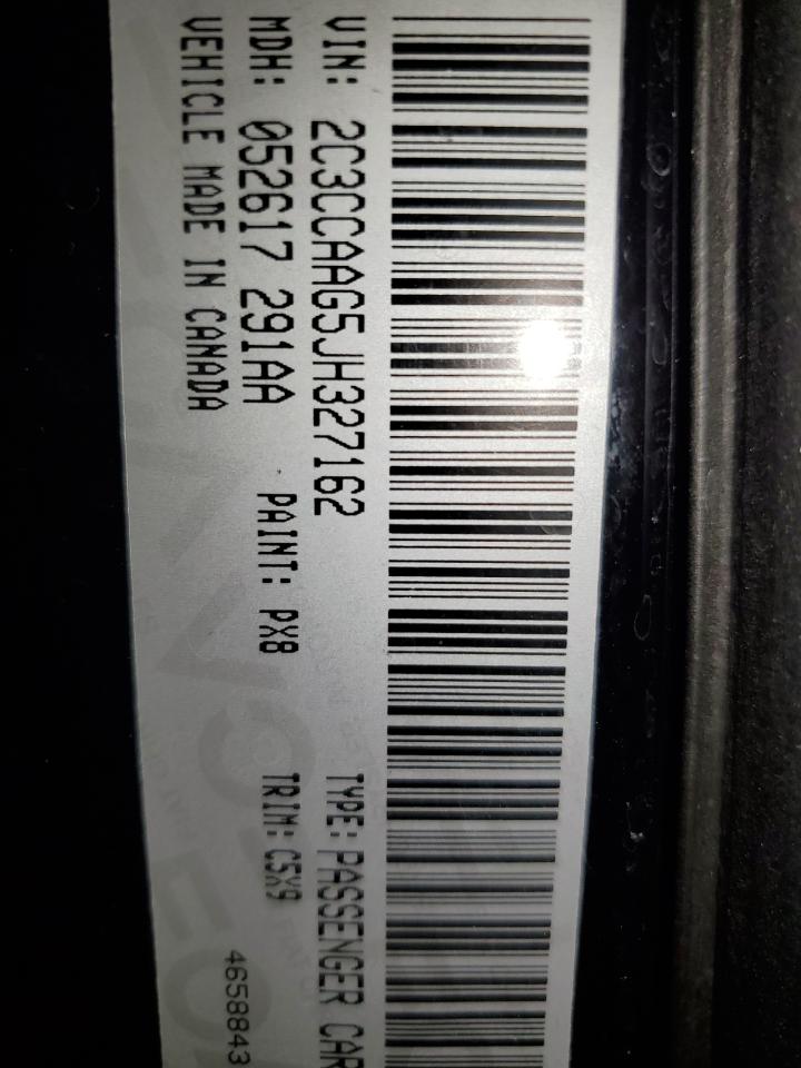 2018 Chrysler 300 Tourin VIN: 327162 Lot: 42861125