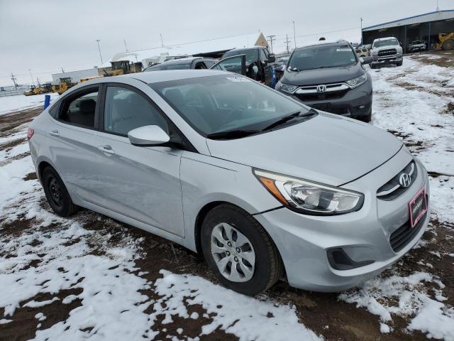  HYUNDAI ACCENT 2016 Серебристый