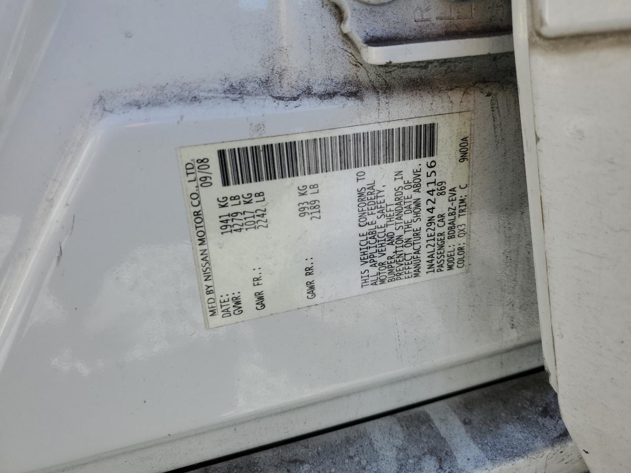 2009 Nissan Altima - Image 12