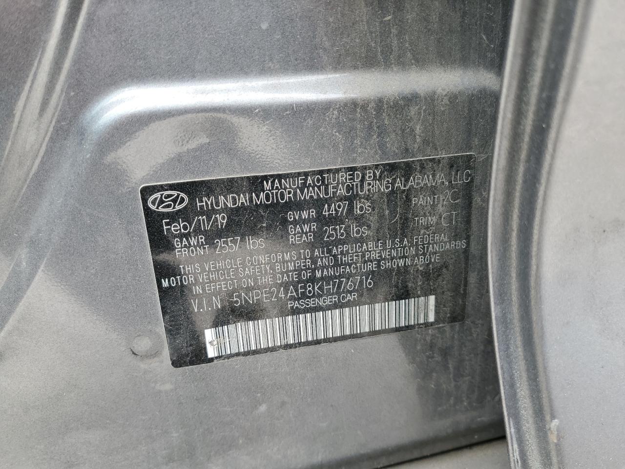 2019 Hyundai Sonata - Image 13