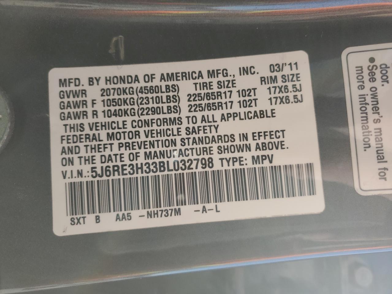 2011 Honda CR-V - Image 13