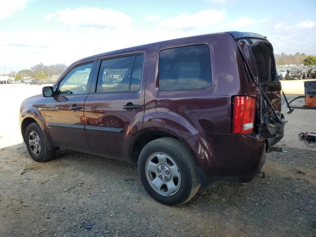  HONDA PILOT 2015 Бордовый
