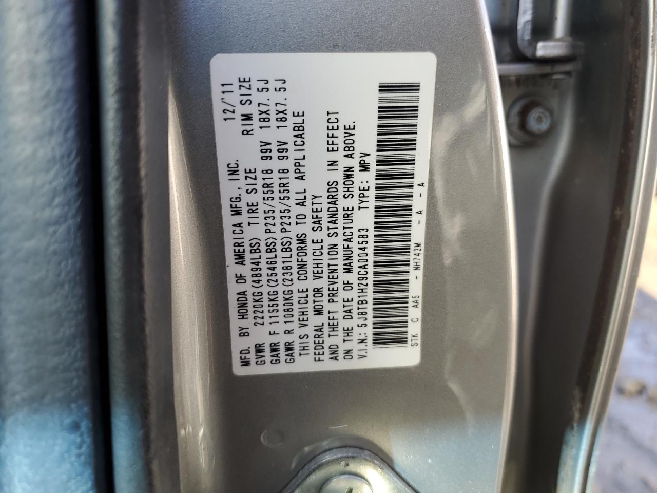 2012 Acura RDX - Image 13
