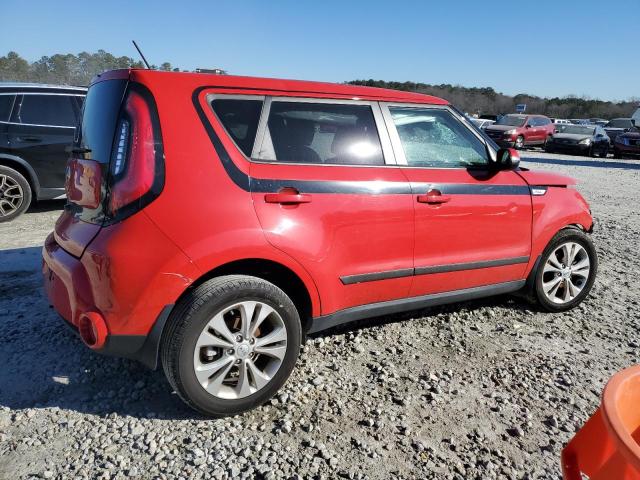  KIA SOUL 2016 Czerwony