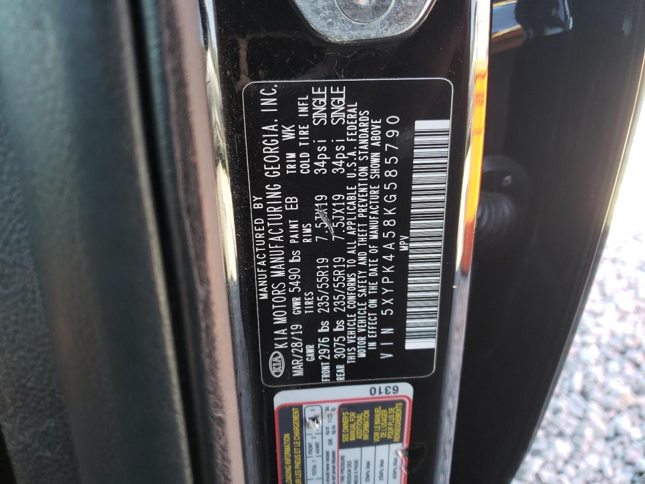 2019 Kia Sorento - Image 13