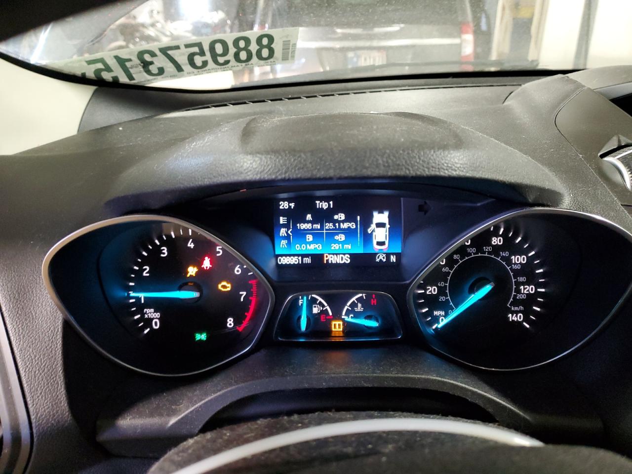 1FMCU0GD9HUE44178 FORD ESCAPE 2017