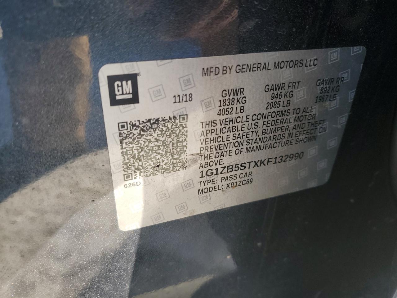 2019 Chevrolet Malibu - Image 12