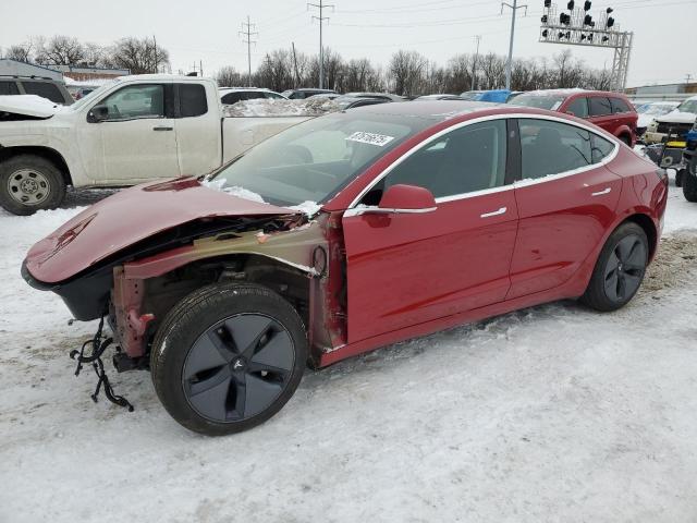  TESLA MODEL 3 2018 Червоний