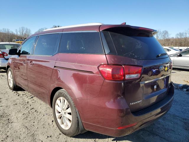 Minivans KIA All Models 2015 Burgundy