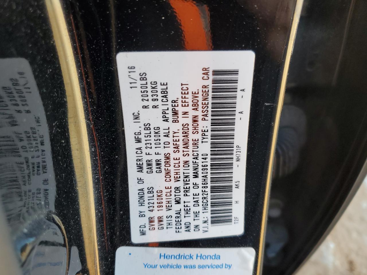 2017 Honda Accord - Image 12