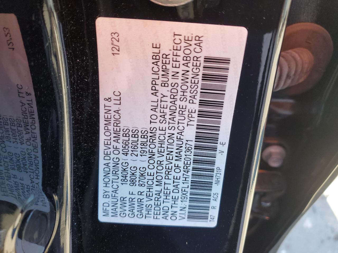 2024 Honda Civic - Image 14