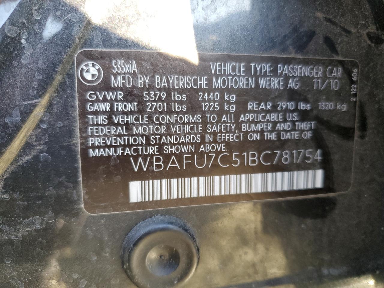 2011 BMW 5er - Image 12