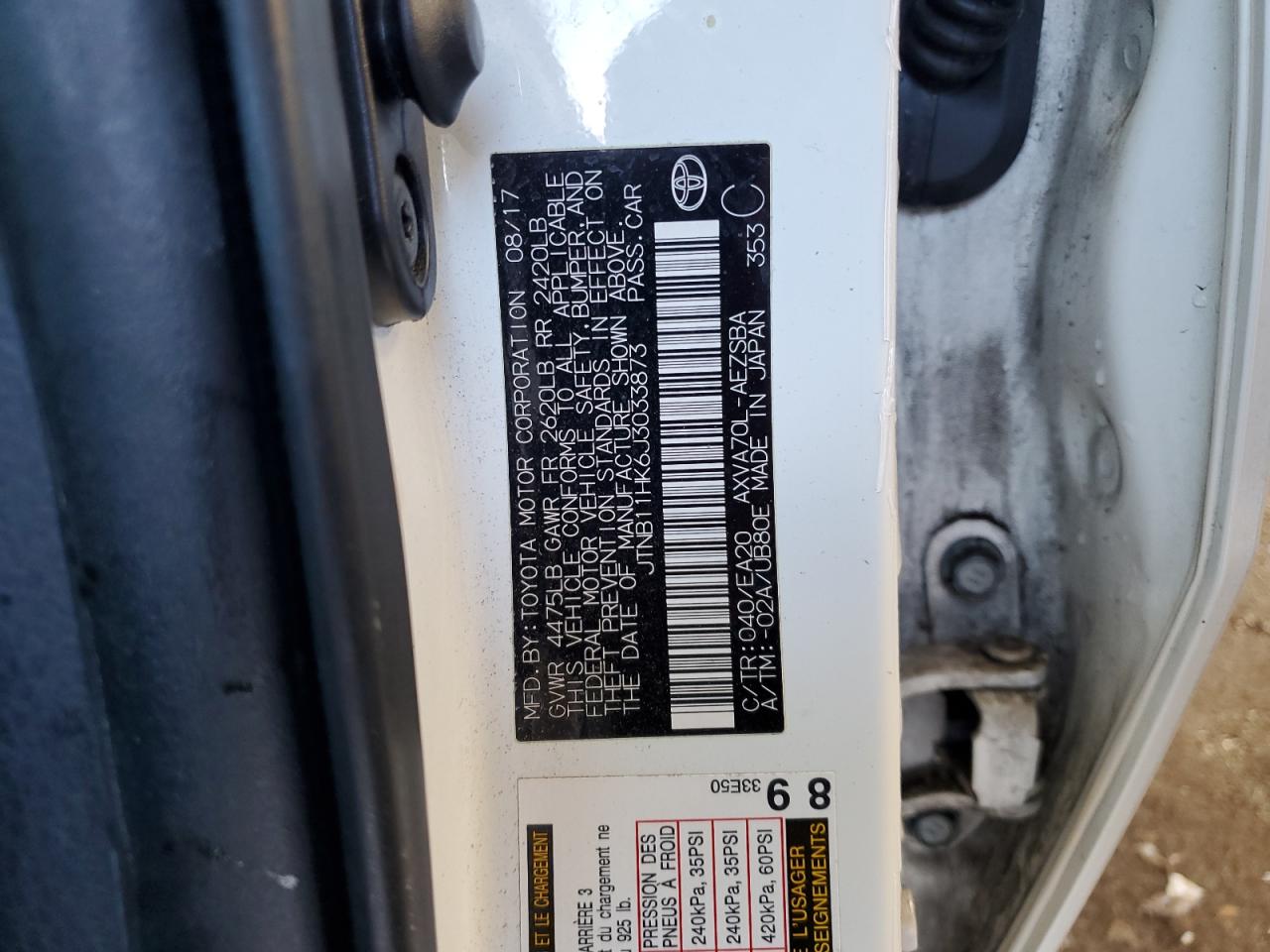 2018 Toyota Camry - Image 12