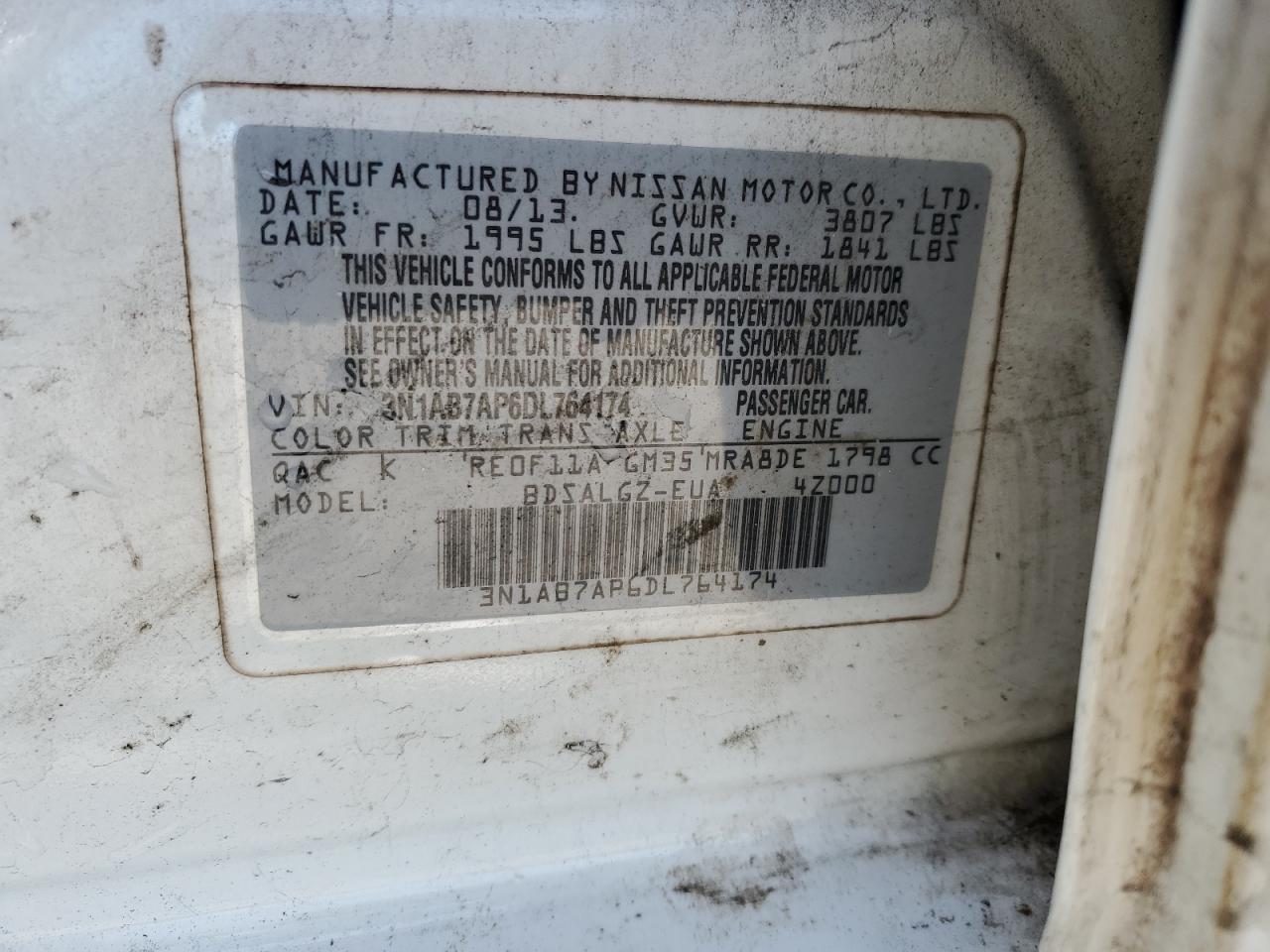 2013 Nissan Sentra - Image 13