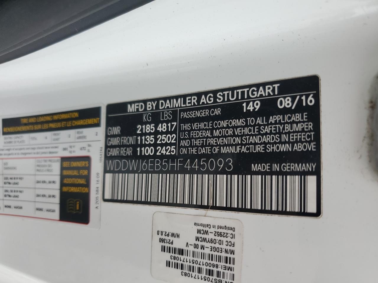 2017 Mercedes-Benz C-klasse - Image 12