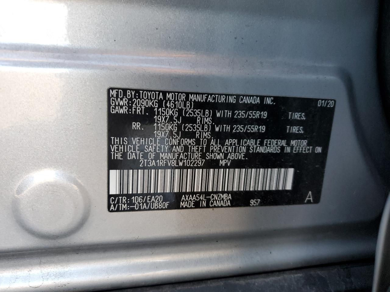 2020 Toyota RAV 4 - Image 15