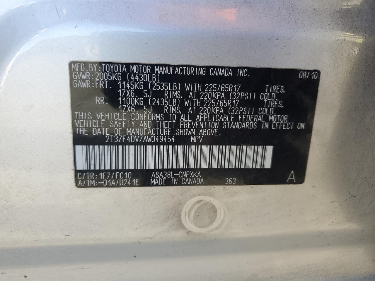 2010 Toyota RAV 4 - Image 13