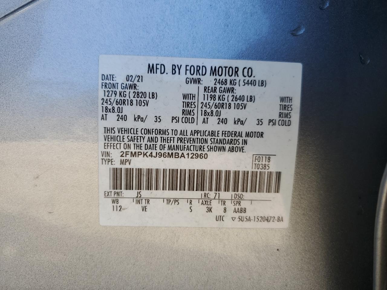 2021 Ford Edge - Image 13