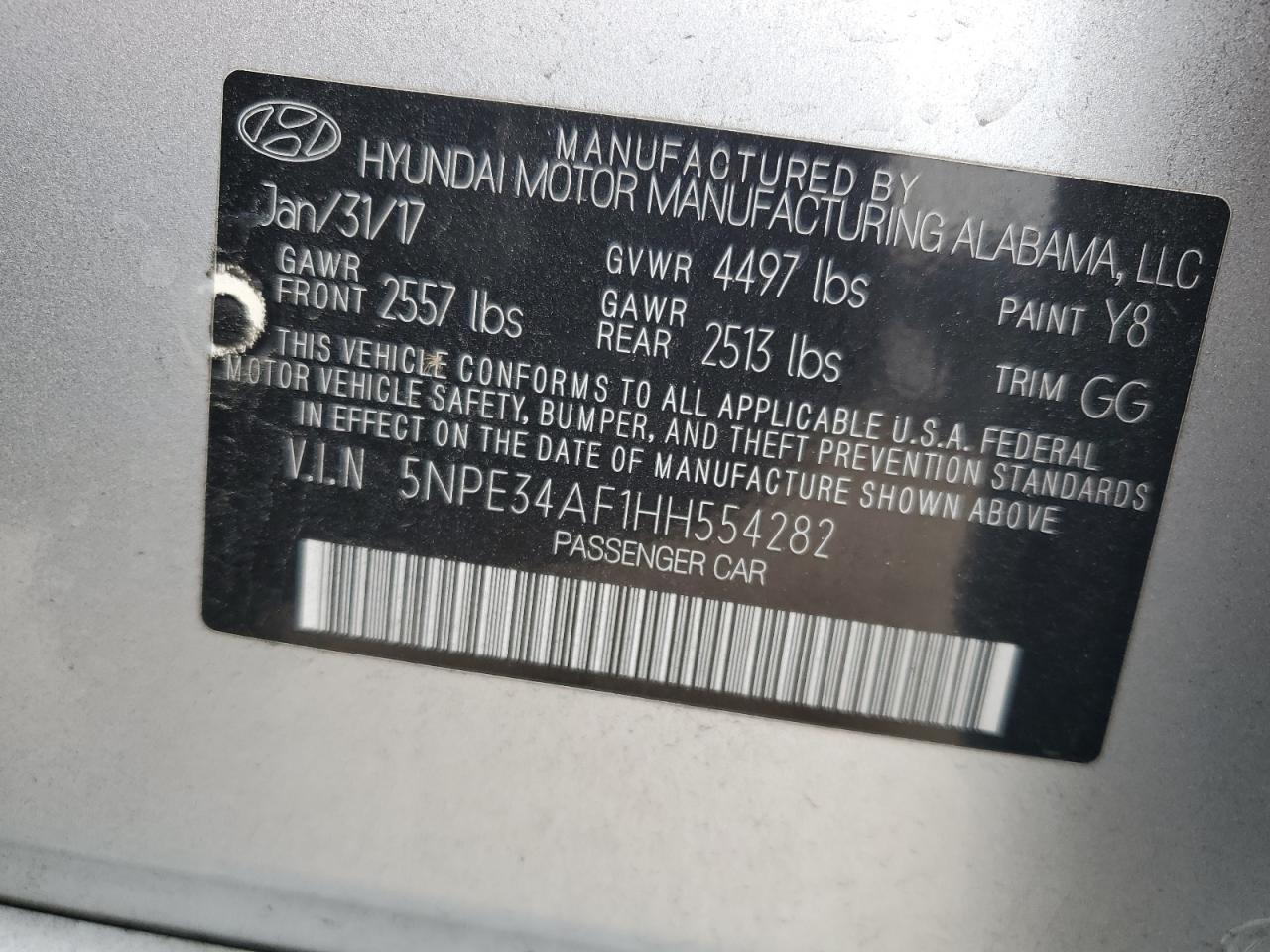 2017 Hyundai Sonata - Image 15
