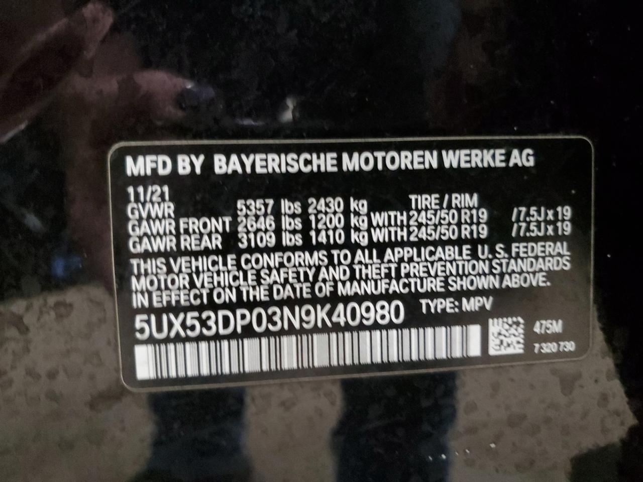 2022 BMW X3 - Image 15