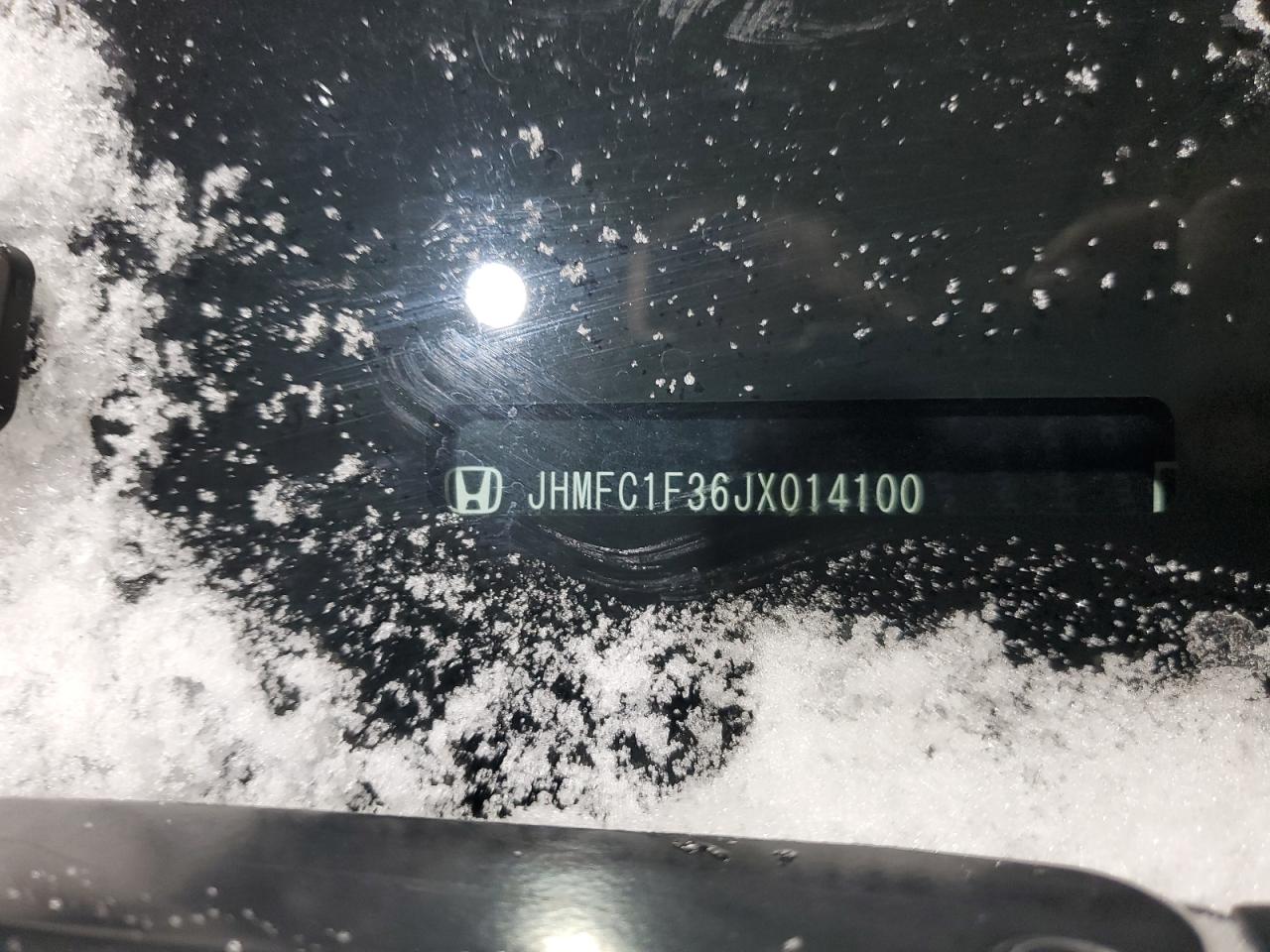 JHMFC1F36JX014100 HONDA CIVIC 2018
