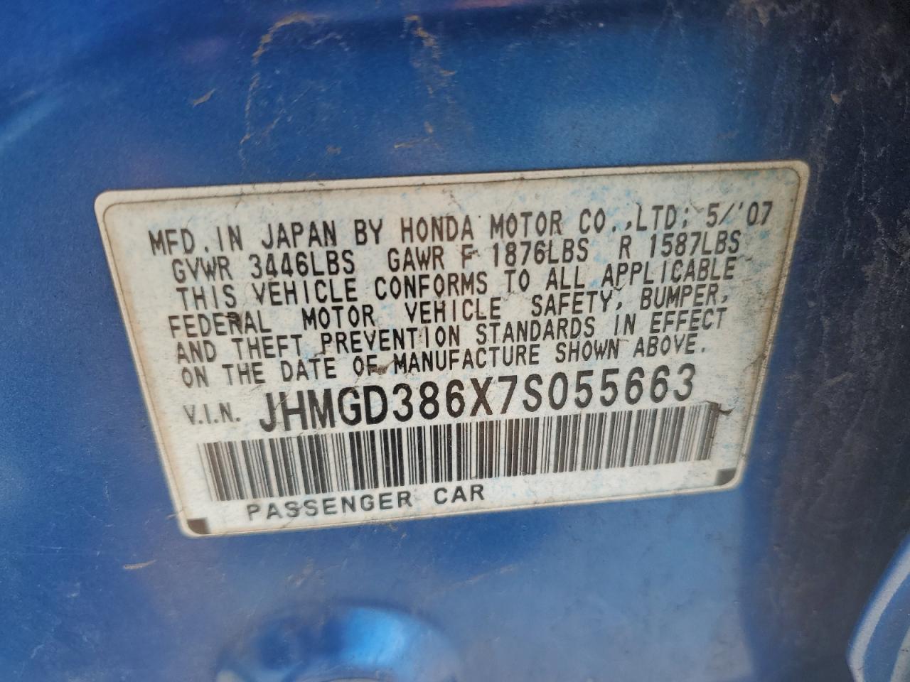 2007 Honda Fit - Image 15