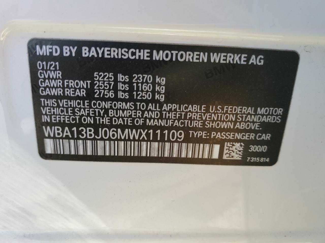 2021 BMW 5er - Image 14