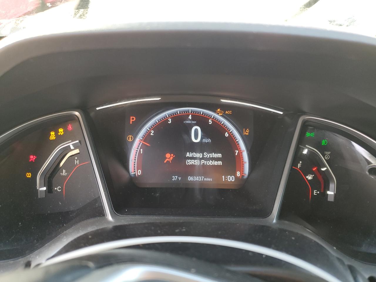 2HGFC4B82KH306287 HONDA CIVIC 2019